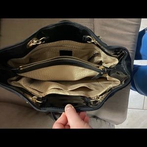 Kate Spade Black Purse with chain handles
